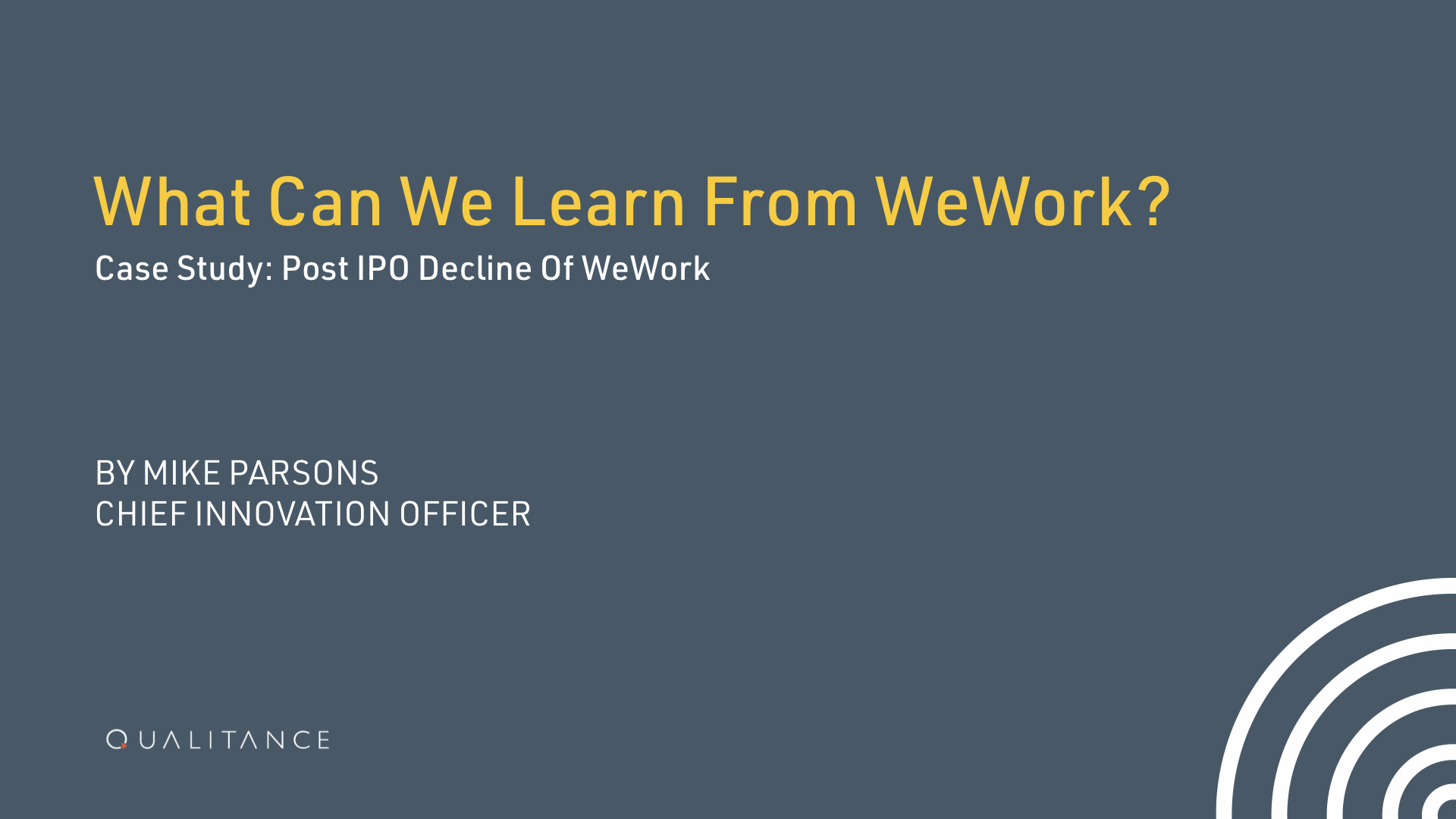 wework case study analysis